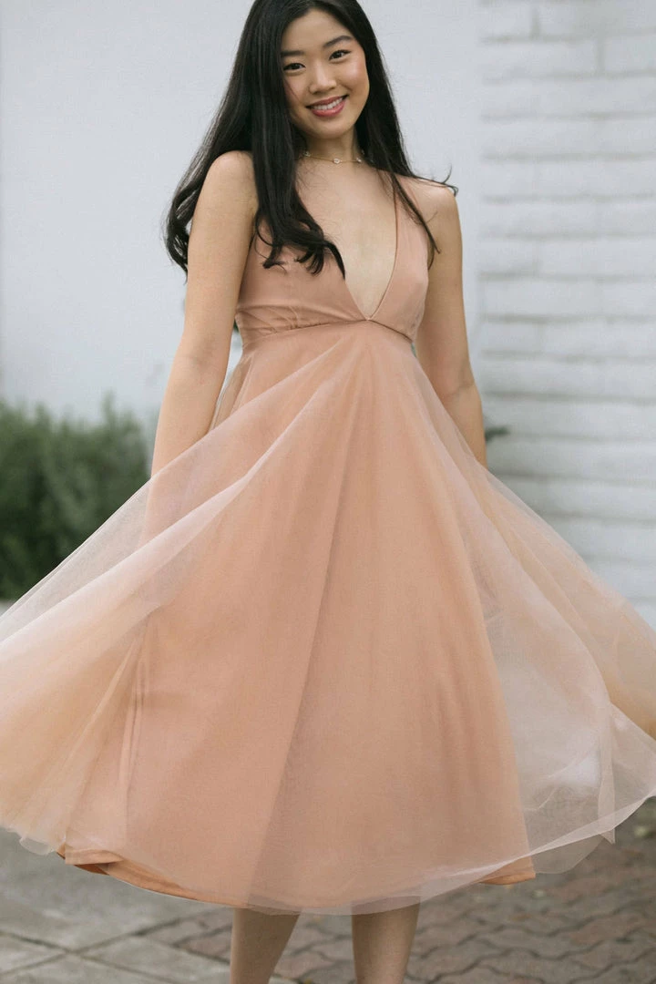 Mable Grace Tulle Midi Dress Bridal