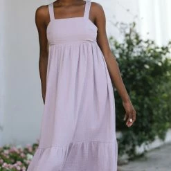 In Loom Maternity Friendly Brooklyn Babydoll Midi Dress
