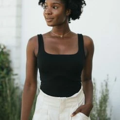 Final Touch Olivia Square Neck Bodysuit