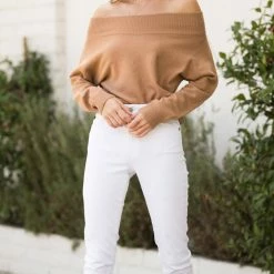 Style Melody Spencer Off Shoulder Sweater Clothing
