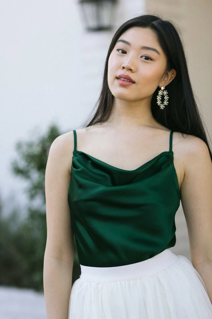 Dress Forum Kira Cowl Neck Bodysuit Clothing