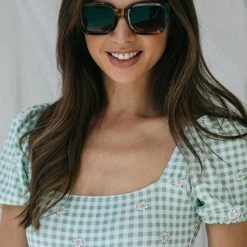 Fame Tatum Square Sunglasses Swim