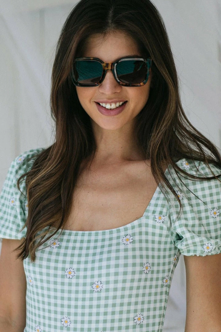 Fame Tatum Square Sunglasses Swim