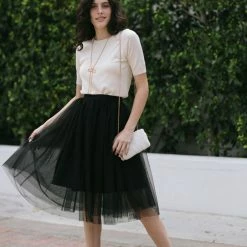 MAK Kris Short Sleeve Knit Top Basics