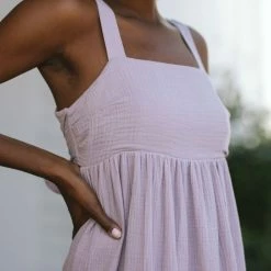 In Loom Maternity Friendly Brooklyn Babydoll Midi Dress