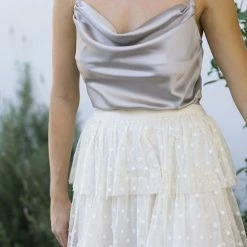 Dress Forum Kira Cowl Neck Bodysuit Clothing