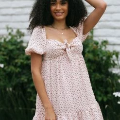 Storia Bennett Textured Mini Dress