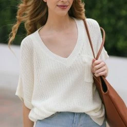 Newbury Kustom Winnie V-Neck Knit Top Clothing