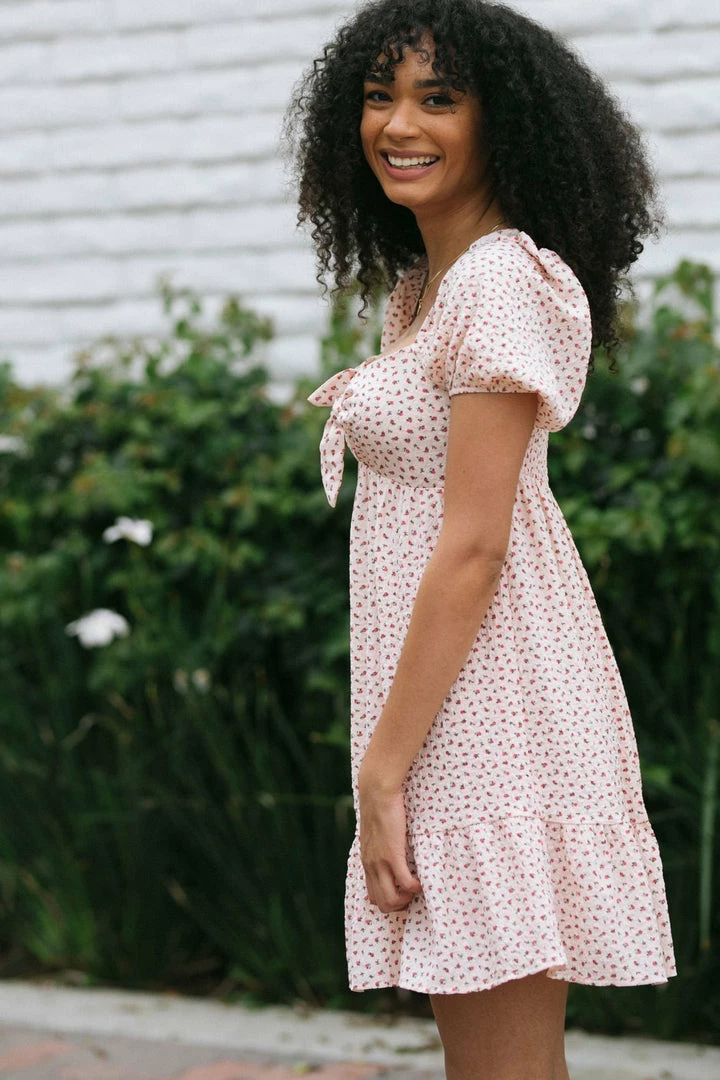 Storia Bennett Textured Mini Dress