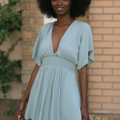 Final Touch Meryl V-Neck Romper Clothing