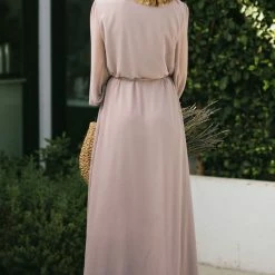 Morning Lavender Best Sellers Chloe Wrap Maxi Dress