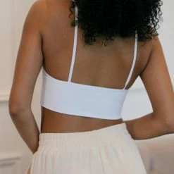 By Together Jenna Ribbed Triangle Cami Bra