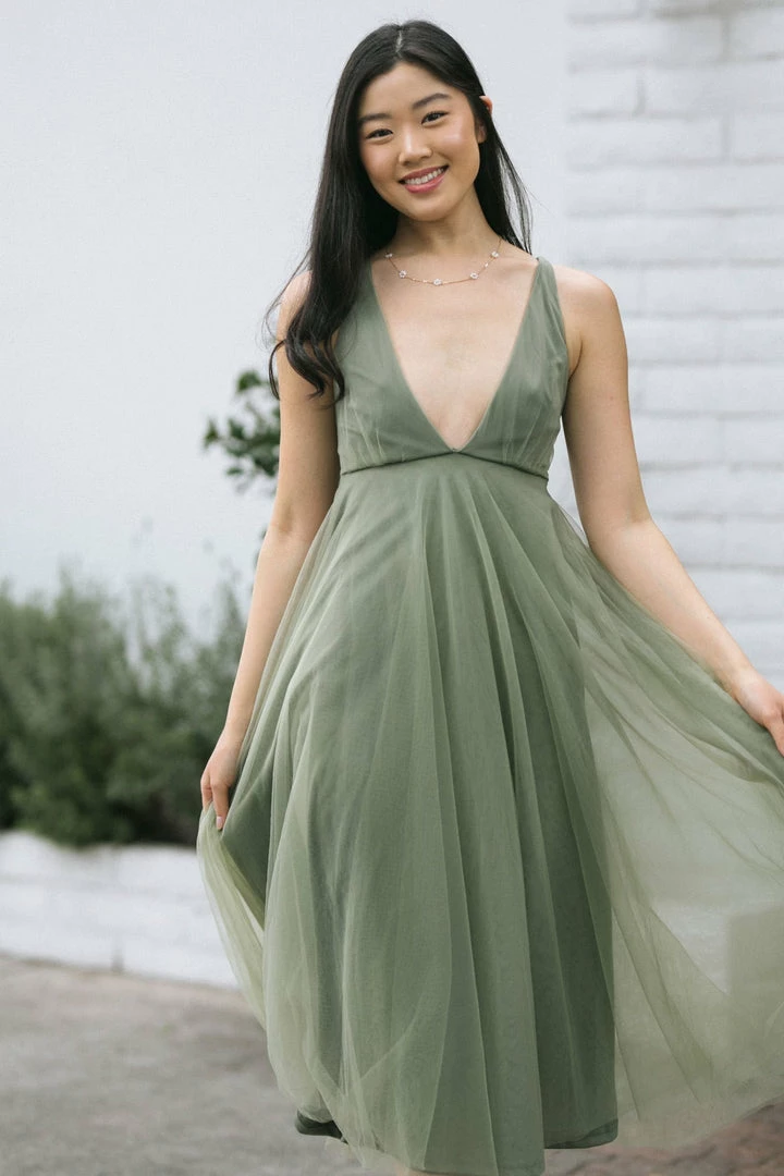 Mable Grace Tulle Midi Dress Bridal