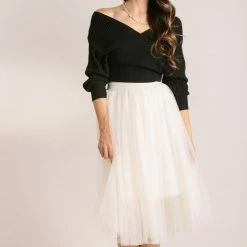 Mable Best Sellers Justine Dolman Sleeve Knit Sweater