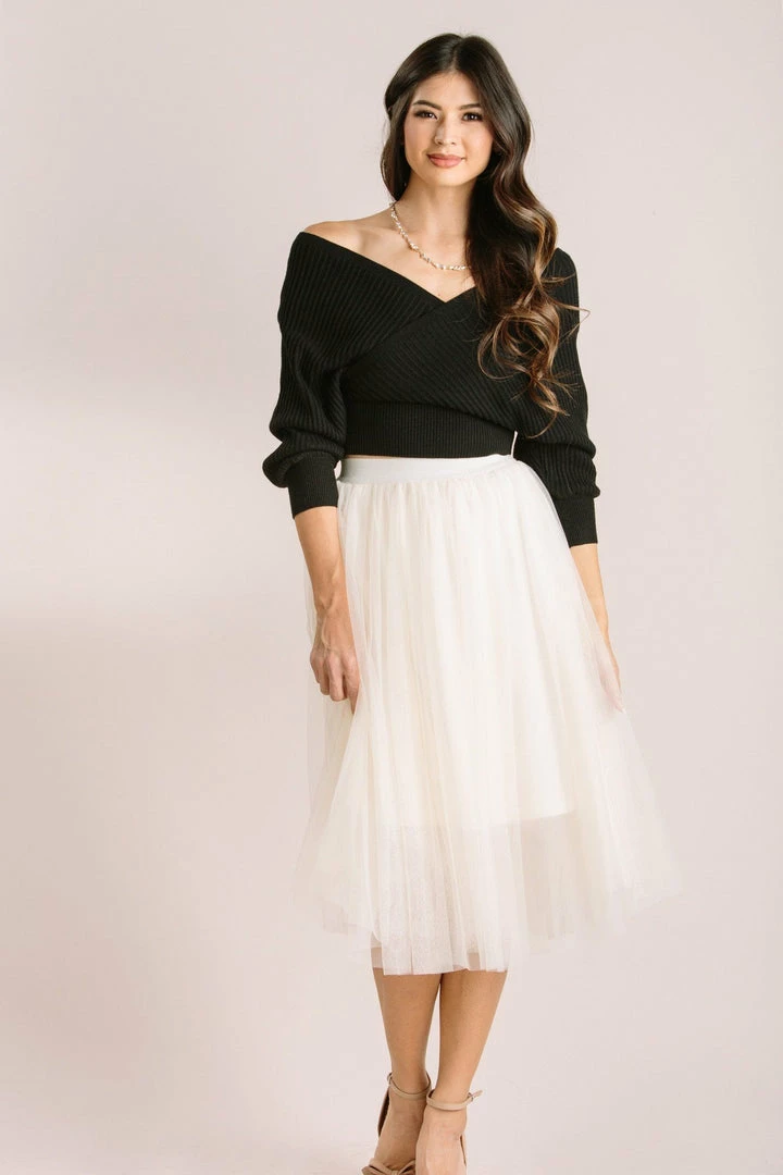 Mable Best Sellers Justine Dolman Sleeve Knit Sweater