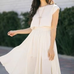 Mable Maternity Friendly Noemi Two Piece Skirt Set