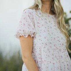 Paper Crane Amaya Tiered Peplum Blouse