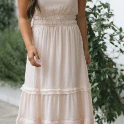 Mittoshop Gilda Ruffled Cami Dress Maternity Friendly