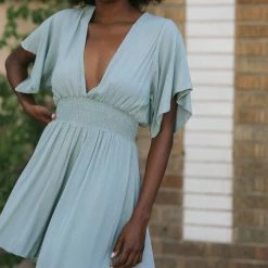 Final Touch Meryl V-Neck Romper Clothing