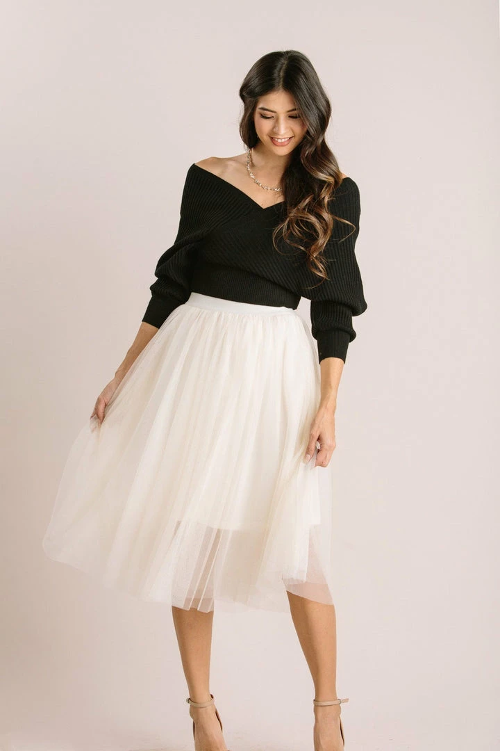 Mable Best Sellers Justine Dolman Sleeve Knit Sweater