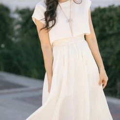 Mable Maternity Friendly Noemi Two Piece Skirt Set