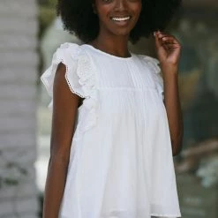 In Loom Tania Pintuck Pleated Blouse