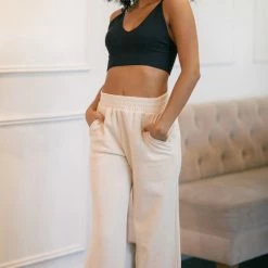 By Together Jenna Ribbed Triangle Cami Bra