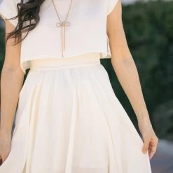 Mable Maternity Friendly Noemi Two Piece Skirt Set