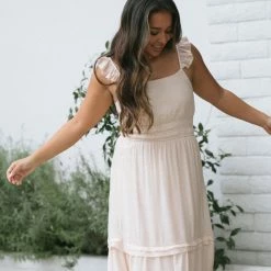 Mittoshop Gilda Ruffled Cami Dress Maternity Friendly