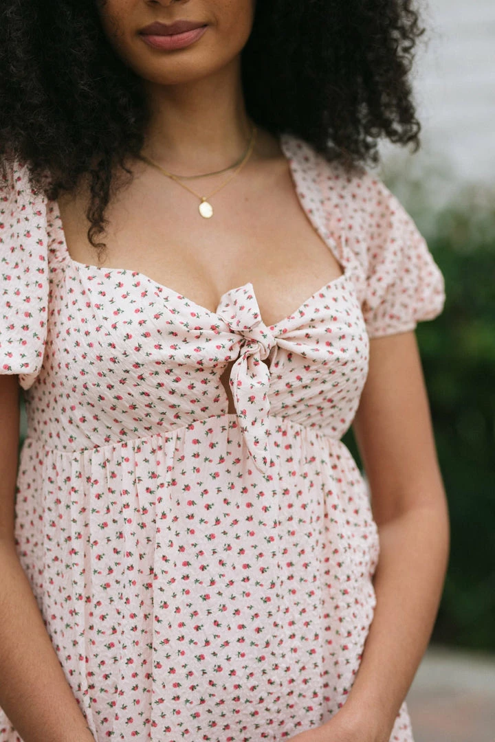 Storia Bennett Textured Mini Dress