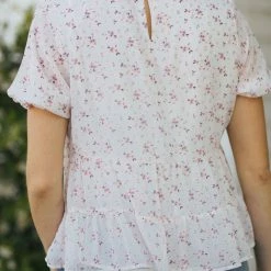 Paper Crane Amaya Tiered Peplum Blouse