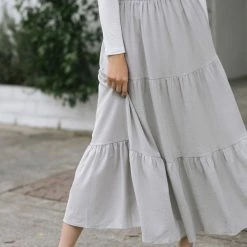 Wishlist Maria Crepe Midi Skirt
