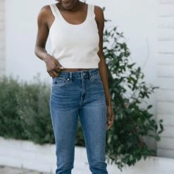 Hyfve Basics Sally Cropped Knit Tank