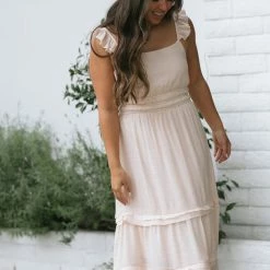 Mittoshop Gilda Ruffled Cami Dress Maternity Friendly