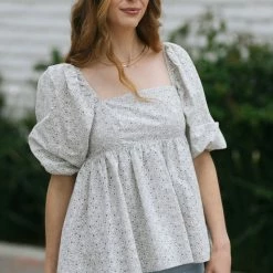 Storia Clothing Hunter Babydoll Blouse