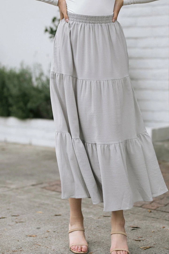 Wishlist Maria Crepe Midi Skirt