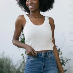 Hyfve Basics Sally Cropped Knit Tank