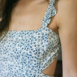 Lush Fatima Tie Back Dress