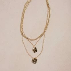 Fame Kimmy Gold Layered Necklace