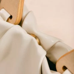 Fame Jules Wooden Handle Cloud Handbag Accessories