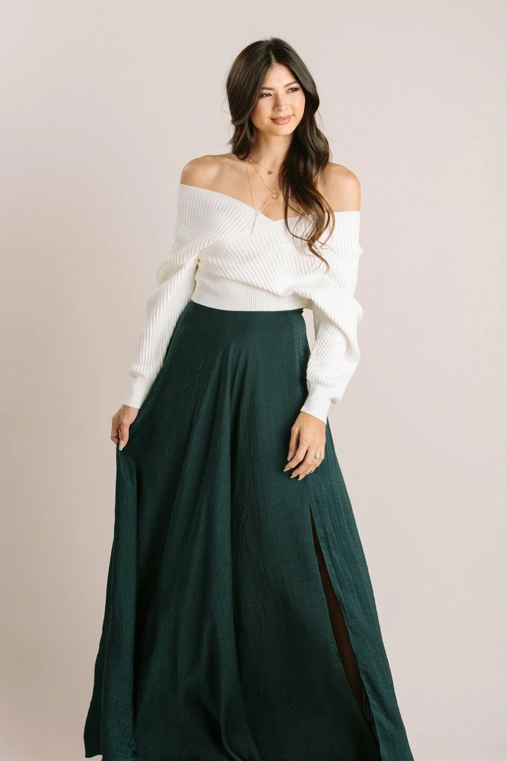 Mable Best Sellers Justine Dolman Sleeve Knit Sweater