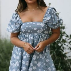 Storia Clothing Jenelle Babydoll Mini Dress