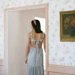 Lush Fatima Tie Back Dress