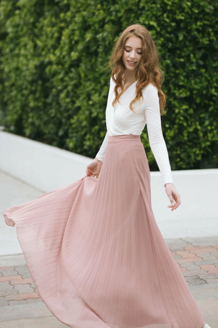 Final Touch Basics Joanna Surplice Long Sleeve Bodysuit