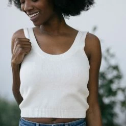 Hyfve Basics Sally Cropped Knit Tank