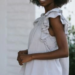 In Loom Tania Pintuck Pleated Blouse