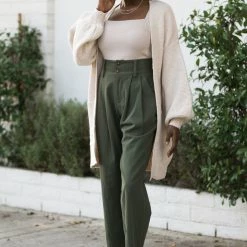 Hyfve Aidan Puff Sleeve Cardigan Work Essentials