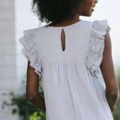 In Loom Tania Pintuck Pleated Blouse