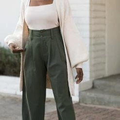 Hyfve Aidan Puff Sleeve Cardigan Work Essentials