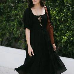 Mittoshop Madison Dotted Midi Dress Best Sellers